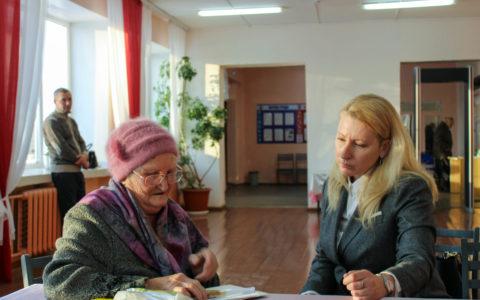 Мария Дробот встретилась с активом села Зура Игринского района.