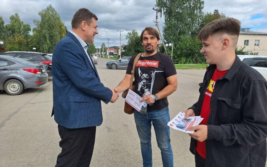 Юрий Балахонцев посетил село Алнаши