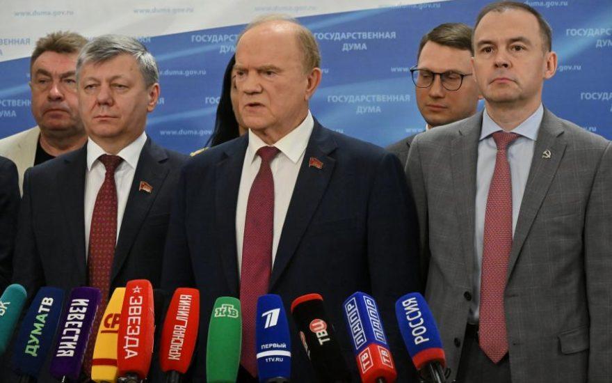 Г.А. Зюганов: «Бешеная западная собака уже вцепилась в горло России»