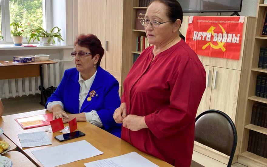 Прошла встреча коммунистов и детей войны Завьяловского района.