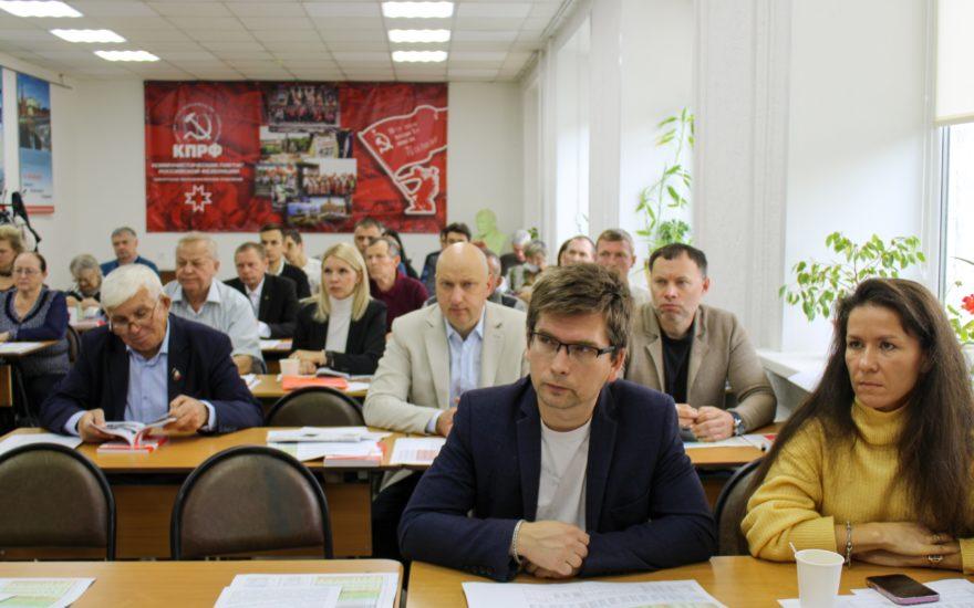Итоги муниципальных выборов подвели коммунисты в Удмуртии.
